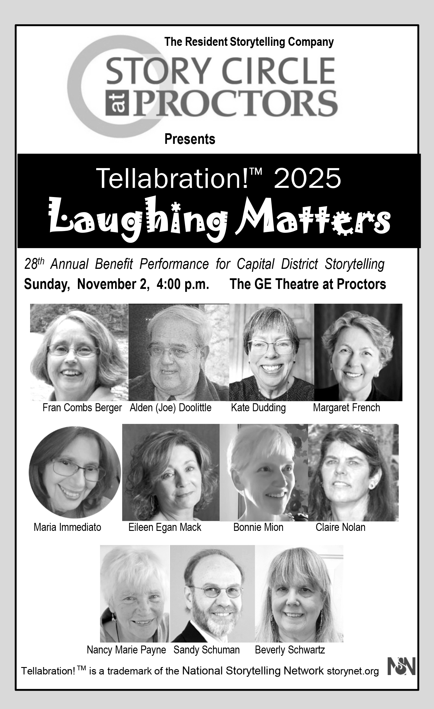 Image of Tellabration 2025 program cover